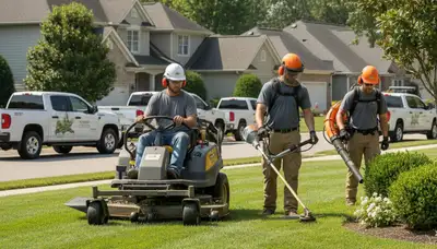 Professional tree service team in Columbia, MO providing tree removal and yard care