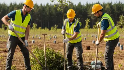Tree planting service in Columbia, MO for residential and commercial landscapes